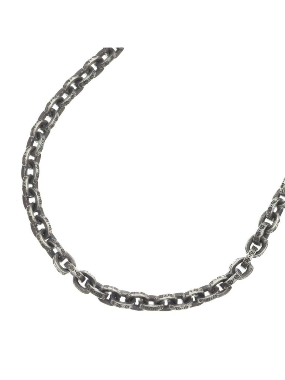 Chrome Hearts Paper Chain 20 Necklace Silver